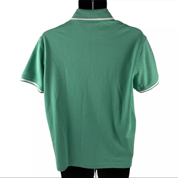 New Mens Tommy Hilfiger Short Sleeve Polo Shirt Sz M NWT Green - Picture 4 of 8